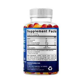 Gummies Vitamatic avec d'autres compléments alimentaires