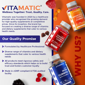 Gummies Vitamatic dans une main