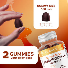 Gummies Vitamatic en première vue avec pectine