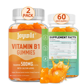 Gummies Vitamine B1 Joywiit 500mg en emballage avant