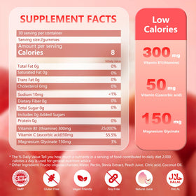 Gummies Vitamine B1 NEWOLITE 300mg avec emballage
