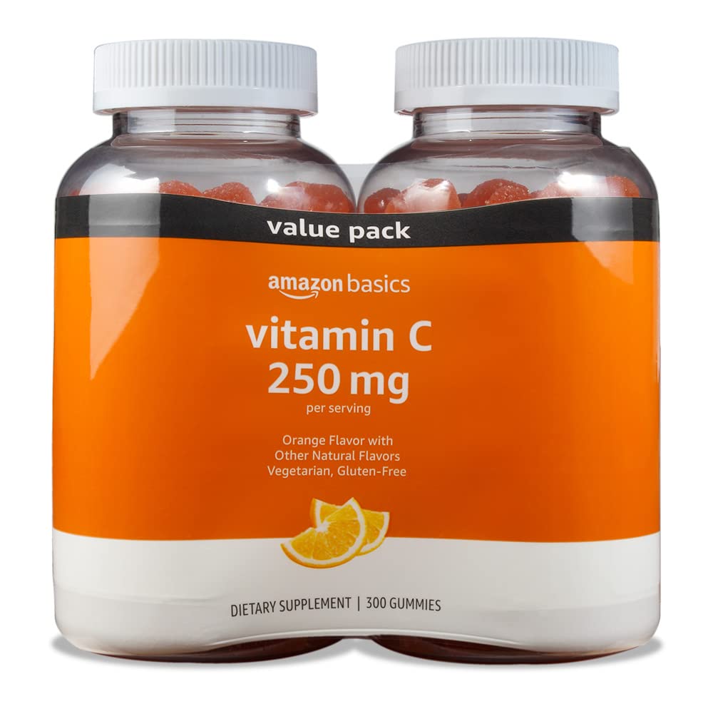 Gummies Vitamine C 250 mg Orange, paquet de 300 pièces