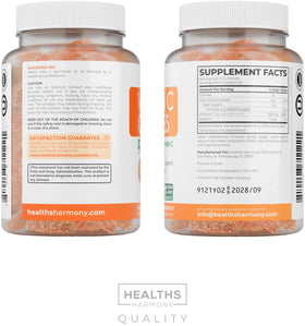 Gummies vitamine C vegan dans une main