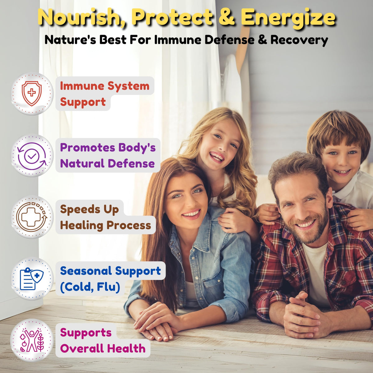 Gummies Vitamine C Vegan SHIFAA NUTRITION dans un bol