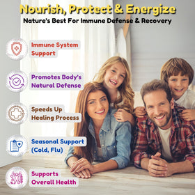 Gummies Vitamine C Vegan SHIFAA NUTRITION dans un bol