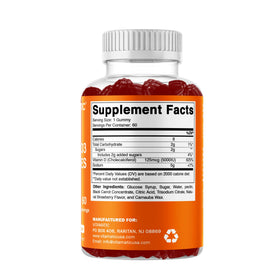 Gummies Vitamine D3 Vitamatic avec un fond naturel