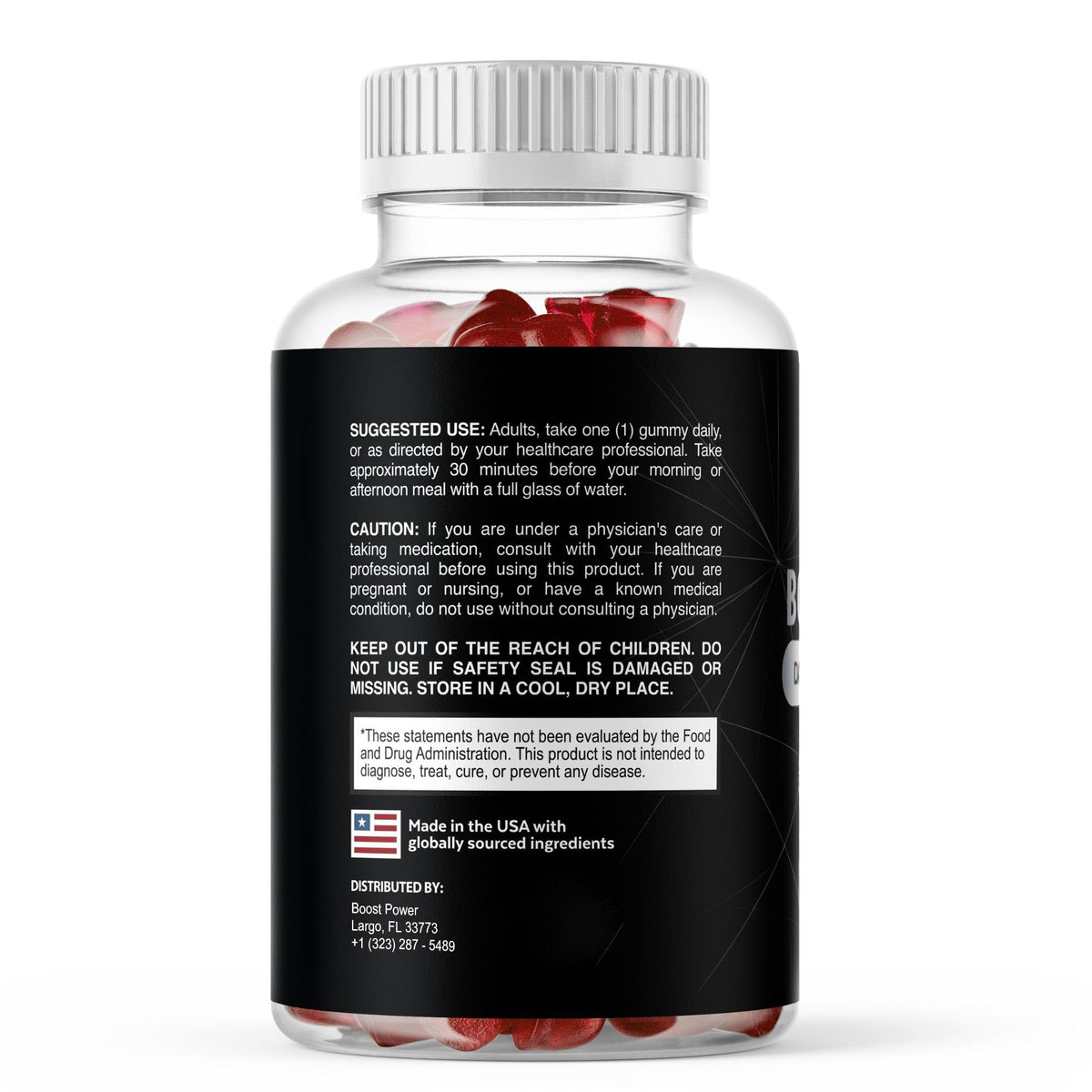 Gummies Vitamines Valdivia avec une étiquette visible