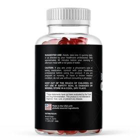 Gummies Vitamines Valdivia avec une étiquette visible