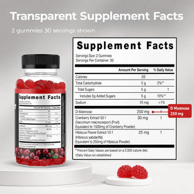 Gummies VITAMIZED sur une table avec des fruits