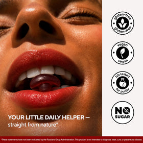 Gummies VitaUp aux Champignons avec des fruits frais