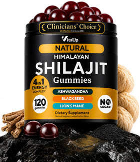 Gummies VitaUp Shilajit Himalayen 120 pièces avant