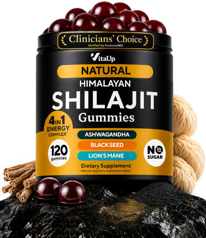 Gummies VitaUp Shilajit Himalayen 120 pièces avant