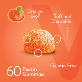 Gummies Viteey à la vitamine C, détail des gummies