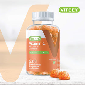 Gummies Viteey à la vitamine C, vue de face