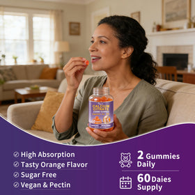 Gummies Wanish Calcium Citrate 1200 mg prêtes à être consommées