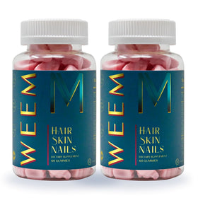 Gummies WEEM Cheveux, Peau et Ongles 385g vue de face
