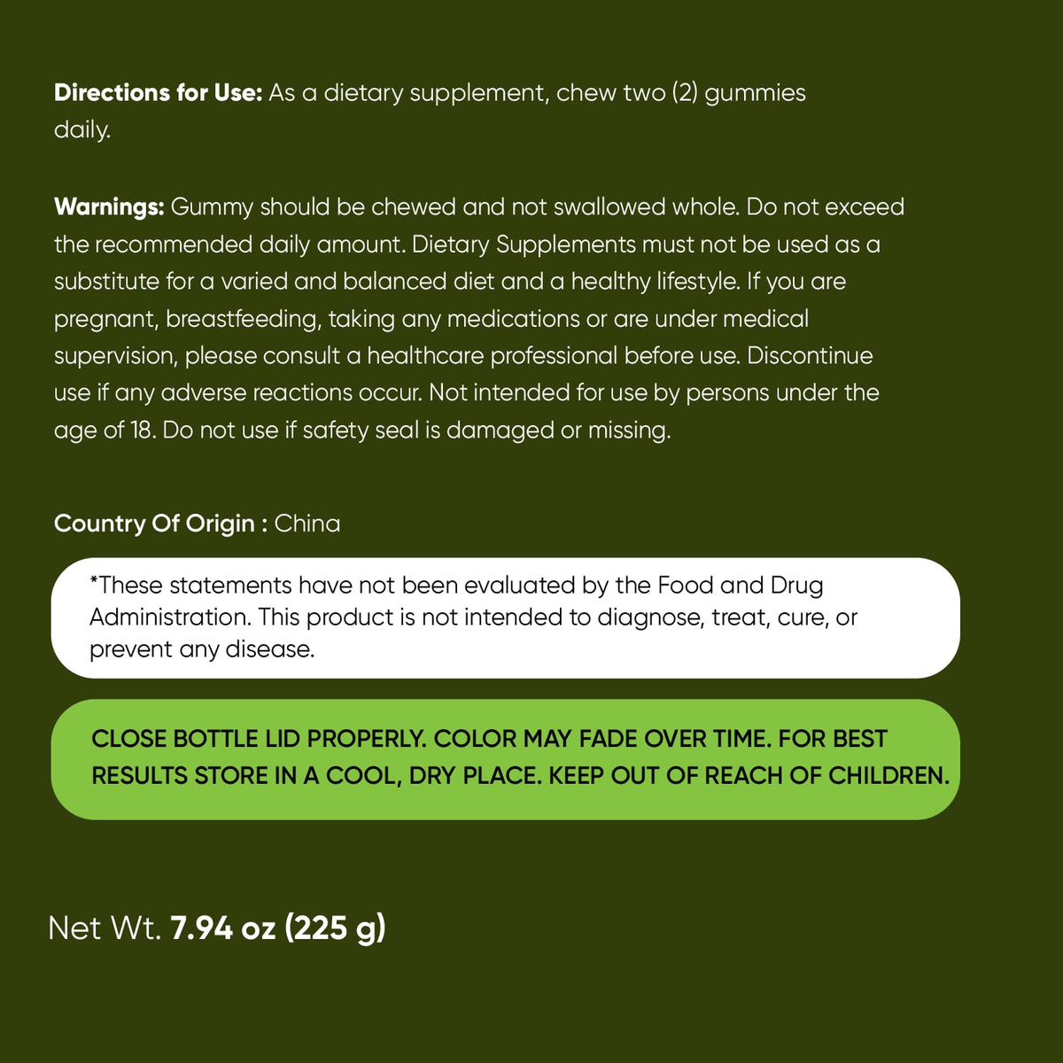 Gummies WeightWorld Super Greens sur une table en bois