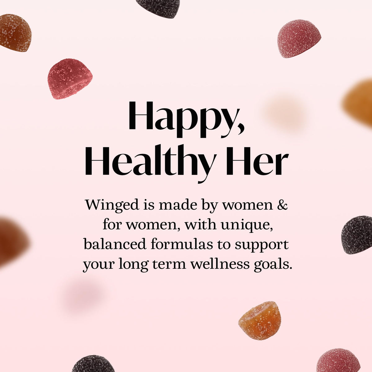Gummies Winged Wellness Rise Up, ambiance de bien-être