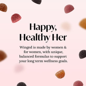 Gummies Winged Wellness Rise Up, ambiance de bien-être