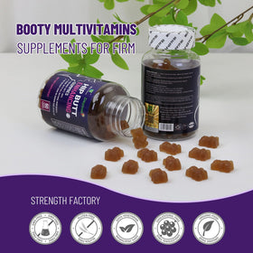 Gummies Wins Town Hips & Butt avec une cuillère pour dosage