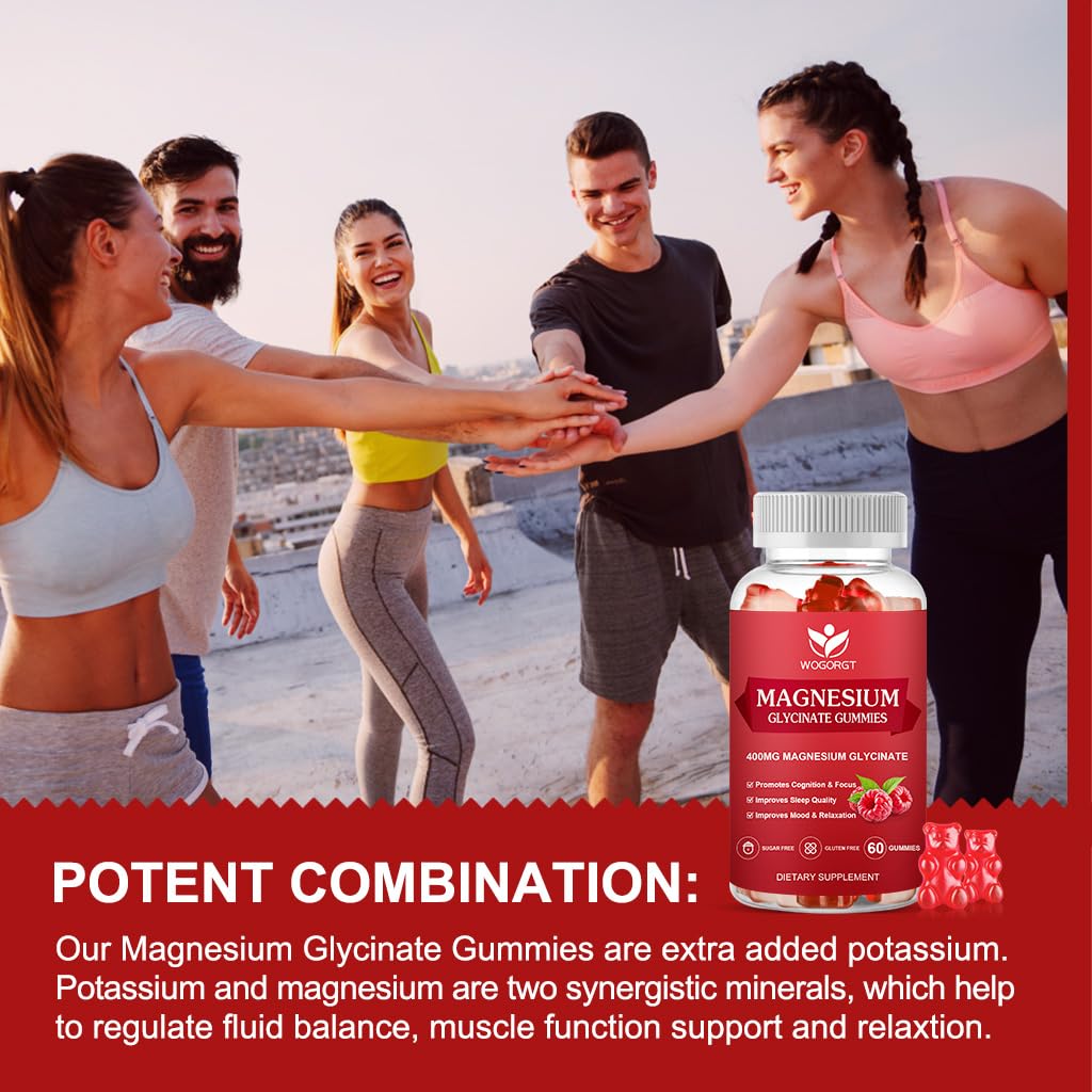 Gummies WOGORGT, ingrédients et informations nutritionnelles