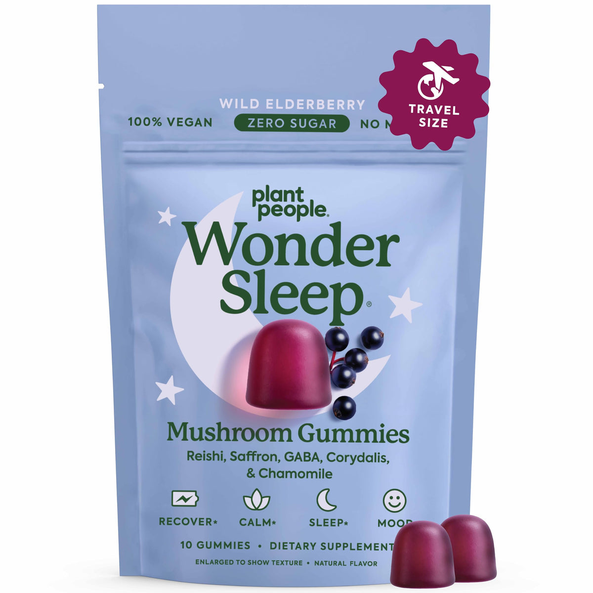 Gummies WonderSleep Plant People sachet de 9g
