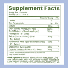 Gummies WonderSleep Plant People sur une table