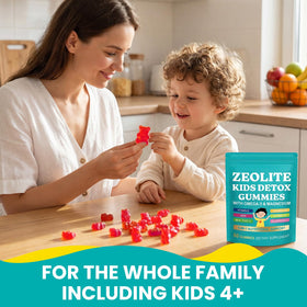 Gummies Xaarty pour enfants, étiquette avec ingrédients et dosage