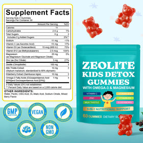 Gummies Xaarty pour enfants, mise en scène avec des enfants souriants