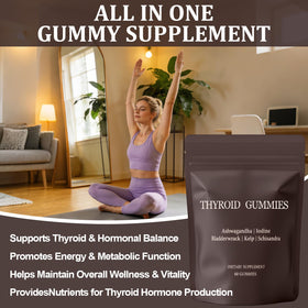 Gummies XGZcosmetics pour la thyroïde, prise quotidienne