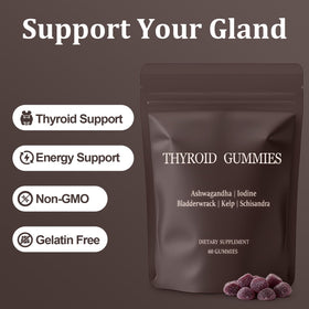 Gummies XGZcosmetics pour la thyroïde, texture et couleur