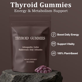 Gummies XGZcosmetics pour la thyroïde, vue de face