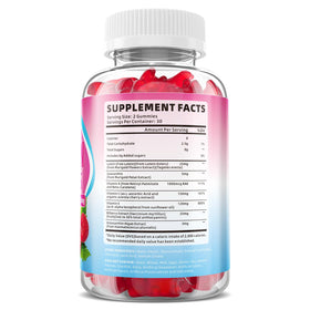 Gummies XIAAN avec mise en scène de santé et bien-être