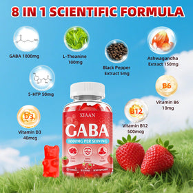 Gummies XIAAN GABA 1000mg en paquet ouvert