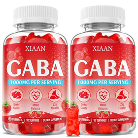 Gummies XIAAN GABA 1000mg saveur fraise vue de face