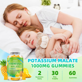 Gummies XIAAN Magnésium Malate 1000mg dans leur emballage ouvert