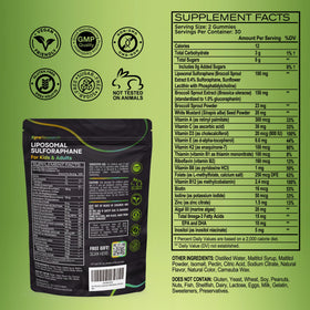 Gummies Xyro Research sur une assiette, présentation