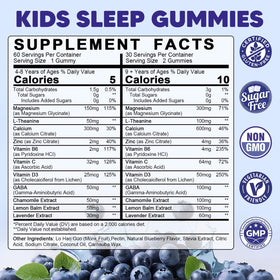 Gummies YANLUOBO au goût de myrtille en forme d'ours