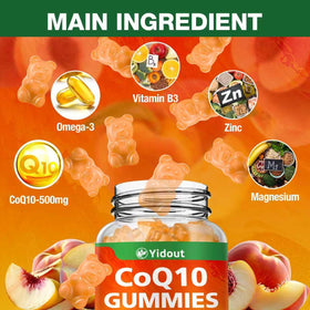 Gummies Yidout CoQ10 500MG en main