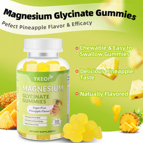 Gummies YKEOI sur fond blanc