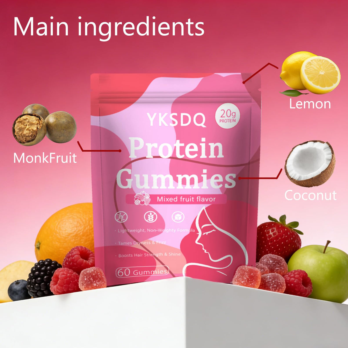 Gummies YKSDQ en mode lifestyle, prise facile à tout moment