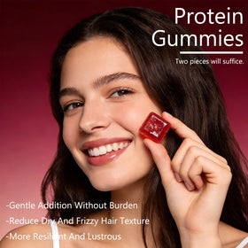 Gummies YKSDQ pour cheveux, peau et ongles avec ingrédients bénéfiques