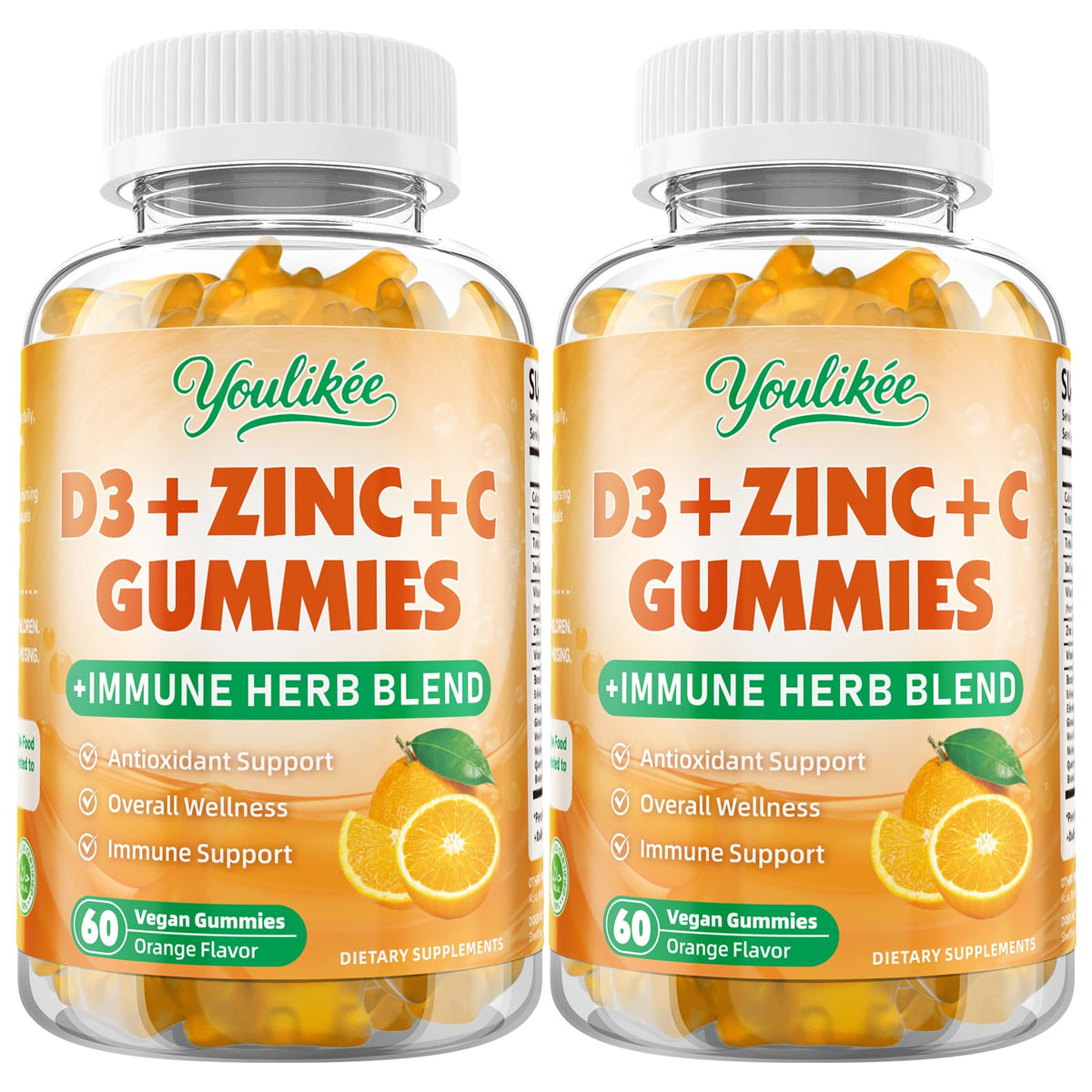 Gummies Youlikee, présentation dans un bol