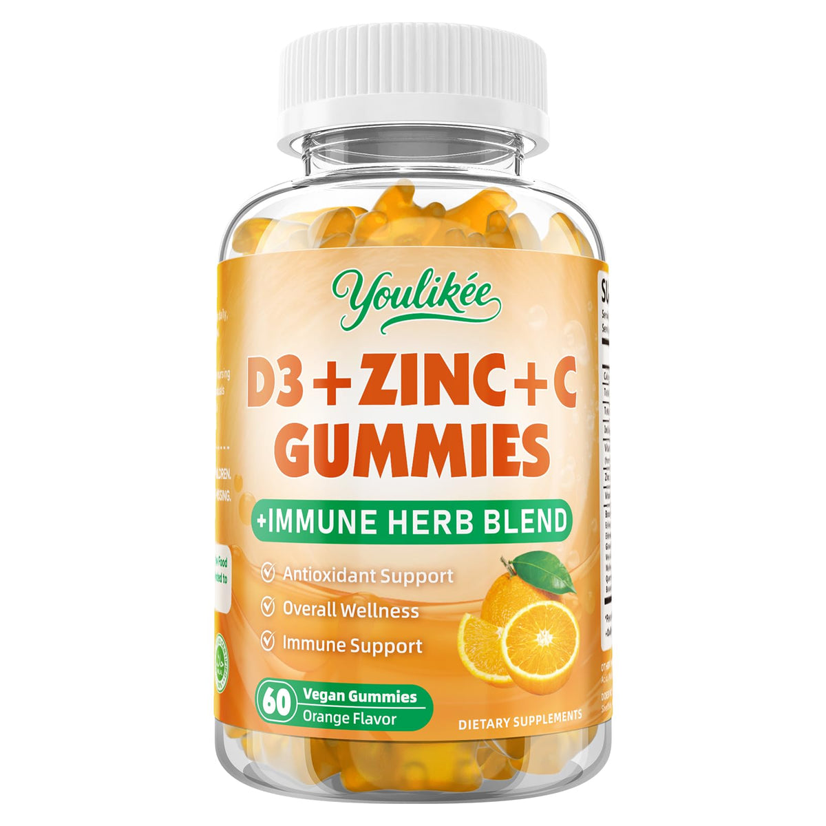 Gummies Youlikee, présentation du dosage par portion