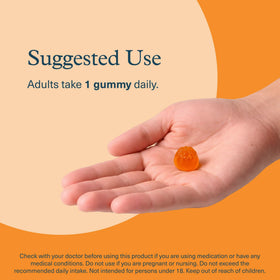 Gummies Youtheory K2D3 avec une cuillère à côté
