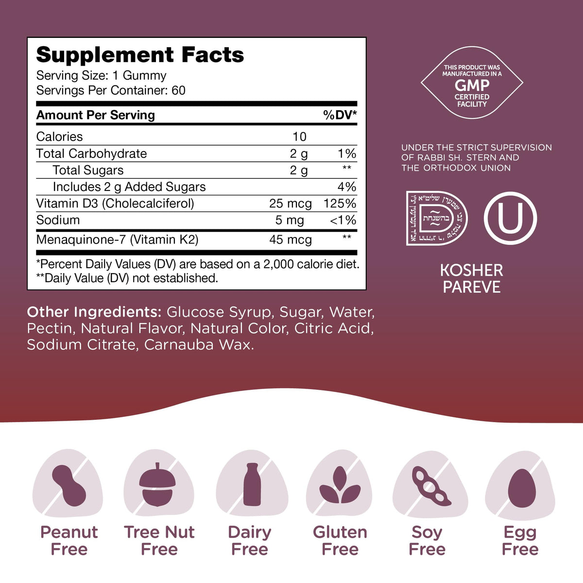 Gummies Zahler avec fond neutre pour mise en valeur