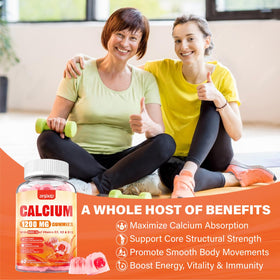 Gummies ZEGBALP au calcium 1200 mg, prise en main