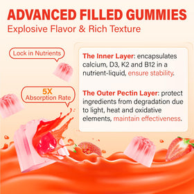 Gummies ZEGBALP en main, prêtes à être consommées
