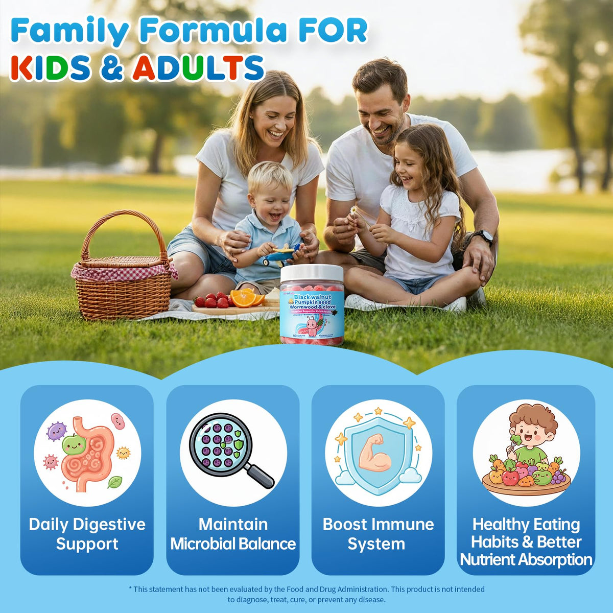 Gummies ZenBofres, gros plan sur la texture des gummies