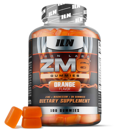 Gummies Zinc et Magnésium Vegan Iron Labs Nutrition vue de face